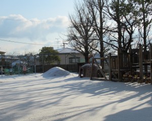 雪の朝
